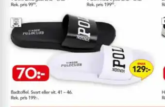 Bo Ohlsson Polo Club Badtofflor erbjuda