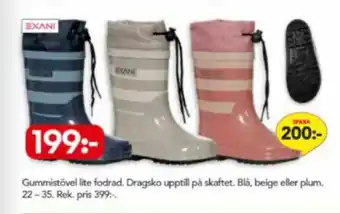 Bo Ohlsson Exani Gummistövlar erbjuda