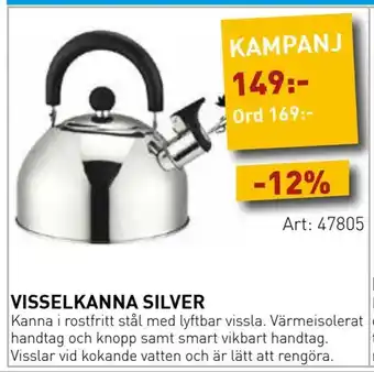 Visselkanna silver