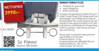Dinghy rings flex