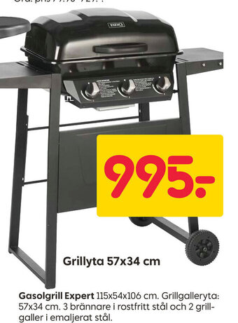 Rusta Gasolgrill Expert erbjuda