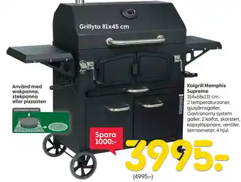 Kolgrill Memphis Supreme