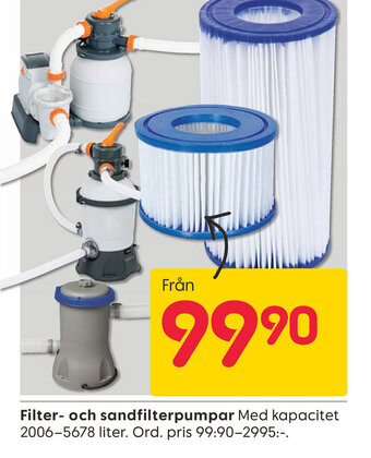 Rusta Filter- och sandfilterpumpar erbjuda