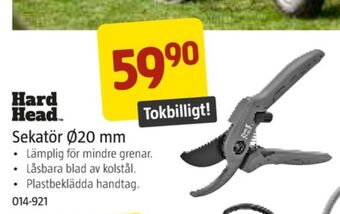 Jula Hard head sekatör erbjuda