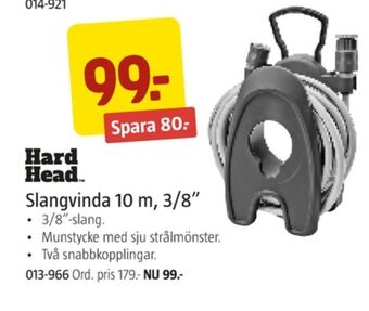 Jula Hard head slangupprullare erbjuda