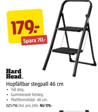 Jula Hard head trappstege erbjuda