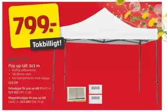 Jula Axley partytält erbjuda