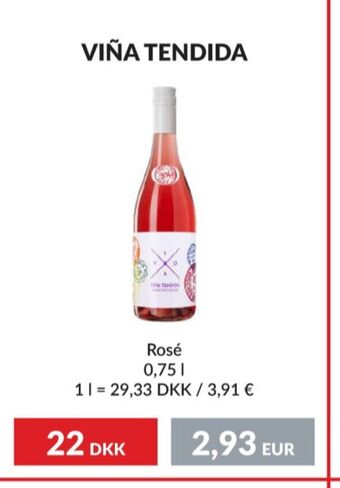 Nielsen Discount No 1 rosé vin erbjuda