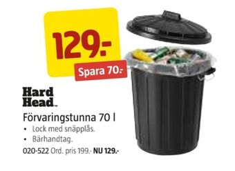 Jula Hard head soptunna erbjuda