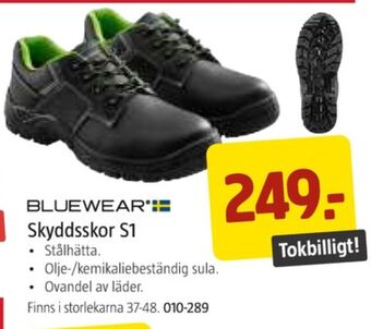 Jula Bluewear säkerhetsskor erbjuda