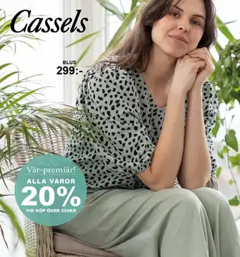 Cassels Cassels BLUS erbjuda