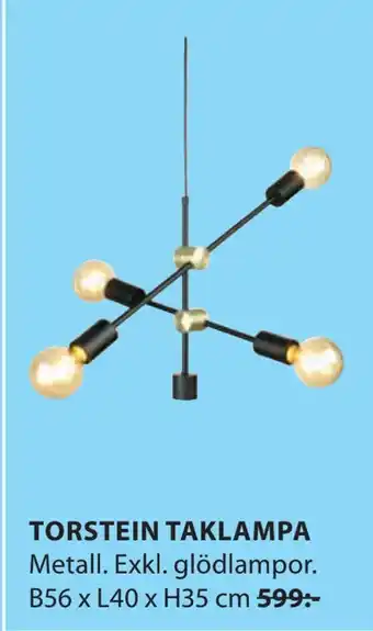 JYSK Torstein taklampa erbjuda