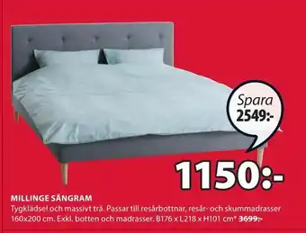 Millinge sängram