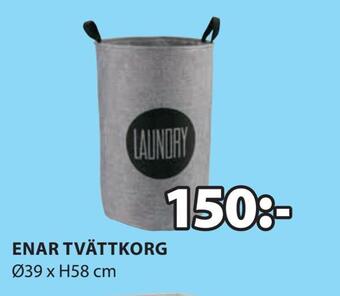 JYSK Enar tvättkorg erbjuda