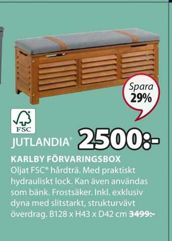JYSK Karlby förvaringsbox erbjuda