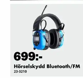Biltema Hörselskydd Bluetooth/FM erbjuda