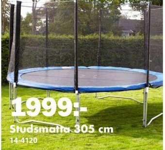 Biltema Studsmatta 305 cm erbjuda