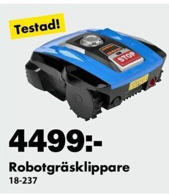 Biltema Robotgräsklippare erbjuda