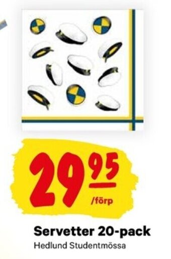 City Gross Servetter 20-pack erbjuda