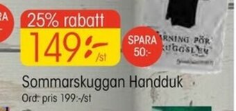 EKO Sommarskuggan Handduk erbjuda