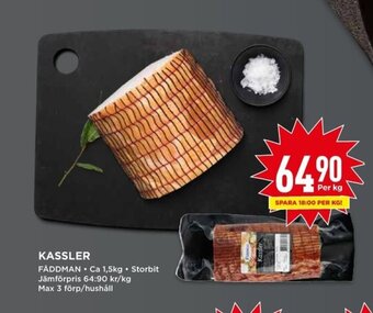 Willys KASSLER FÅDDMAN erbjuda