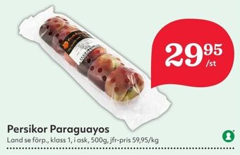 Hemköp Persikor Paraguayos erbjuda