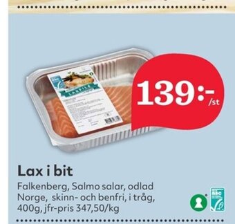 Hemköp Lax i bit erbjuda