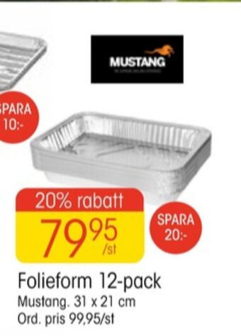 EKO Mustang formar erbjuda
