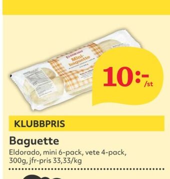 Hemköp Eldorado baguetter erbjuda