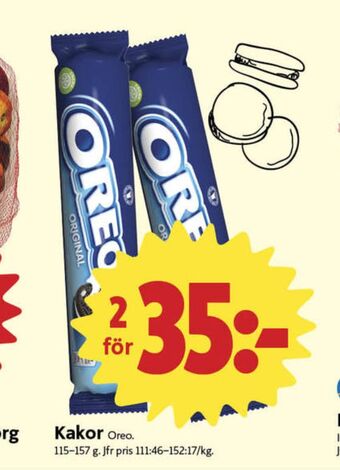 ICA Nära Oreo kaffekex erbjuda
