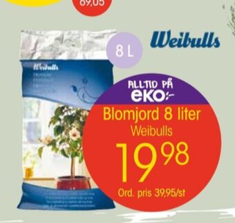 EKO Weibull blom- & såjord erbjuda