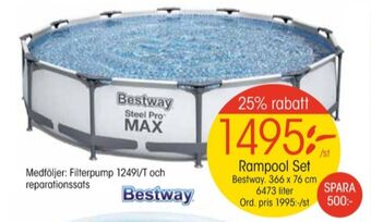 EKO Bestway pool erbjuda