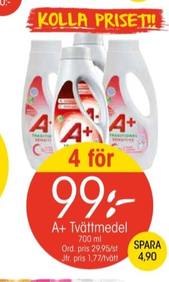 EKO A+ tvättmedel flytande erbjuda