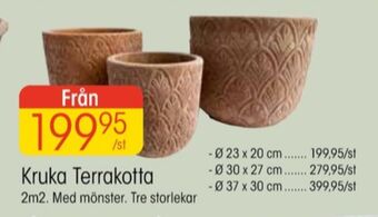 EKO Blomin krukor erbjuda