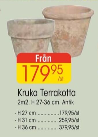 EKO Blomin krukor erbjuda
