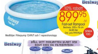 EKO Bestway pool erbjuda
