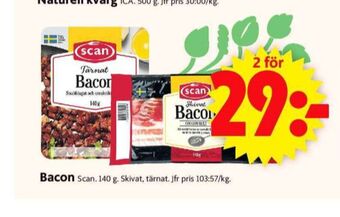 ICA Supermarket Scan baconskivor erbjuda