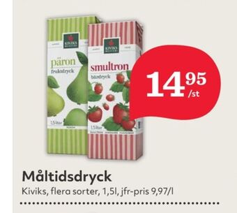 Hemköp Kivik fruktdryck erbjuda