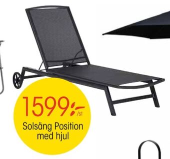 EKO Fritab solsäng erbjuda