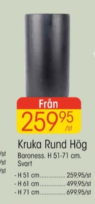 EKO Blomin krukor erbjuda