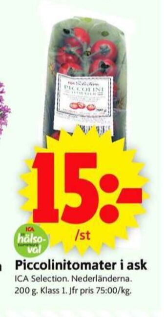 ICA Supermarket Ica selection tomater erbjuda