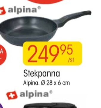 EKO Alpina stekpanna erbjuda