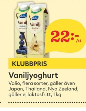Hemköp Valio yoghurt erbjuda