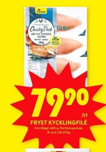 ICA Kvantum Kronfågel kycklingfilé erbjuda