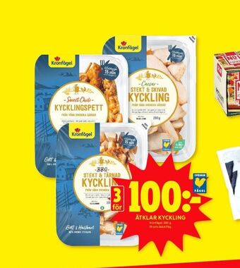 ICA Kvantum Kronfågel kyckling erbjuda