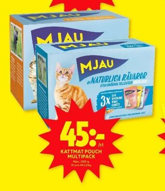 ICA Kvantum Mjau kattmat erbjuda