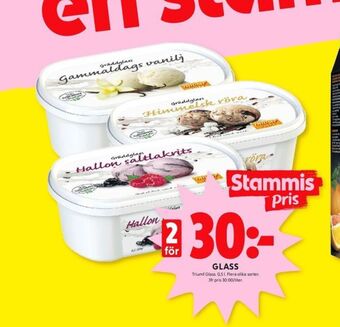 ICA Kvantum Sia gräddglass erbjuda