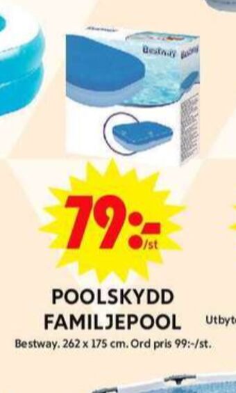 ICA Maxi Bestway poolöverdrag erbjuda