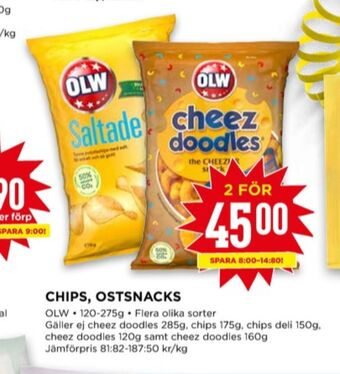 Willys Olw chips erbjuda