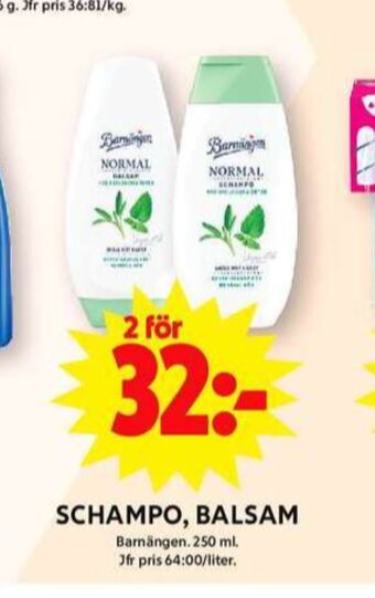 ICA Maxi Barnängen balsam erbjuda